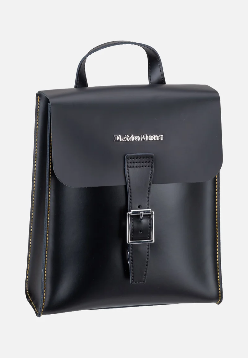 Mini Backpack Black Kiev Smooth - Rucksack