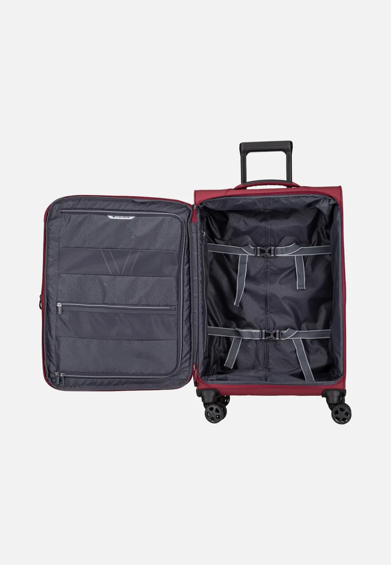 Skaii Trolley 4w M exp. Red - Koffer