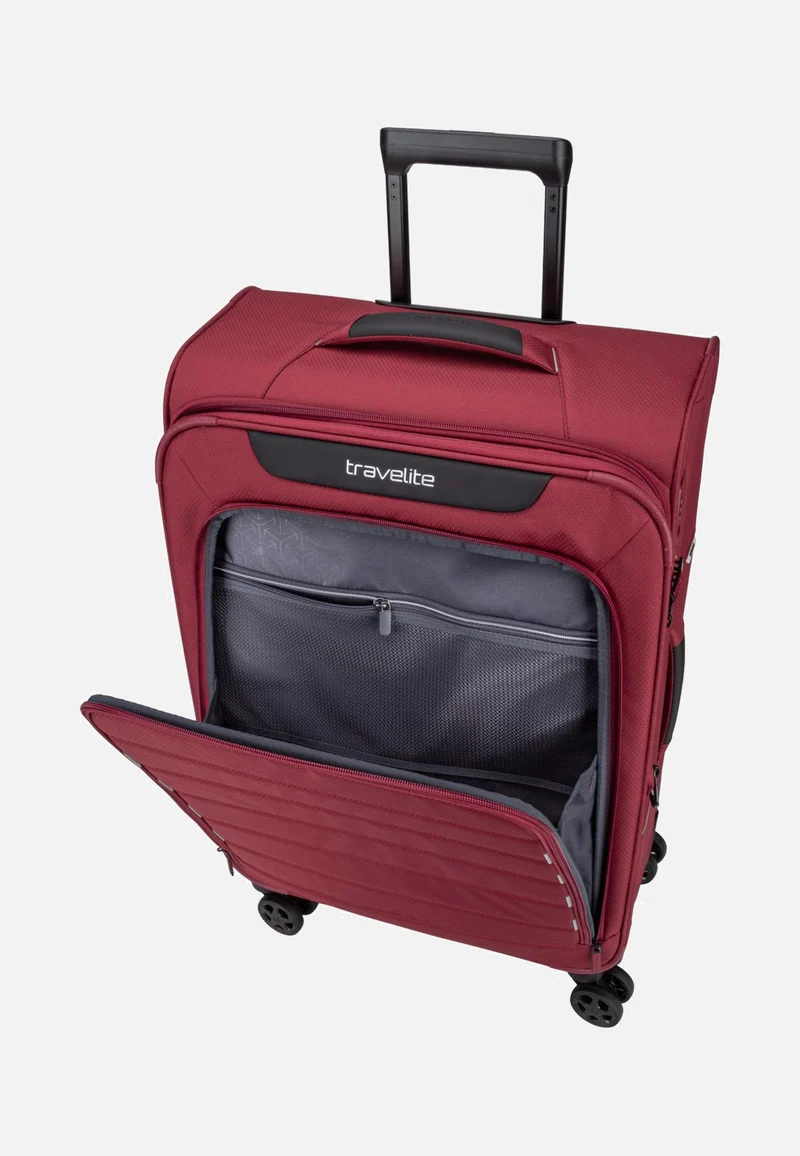 Skaii Trolley 4w M exp. Red - Koffer