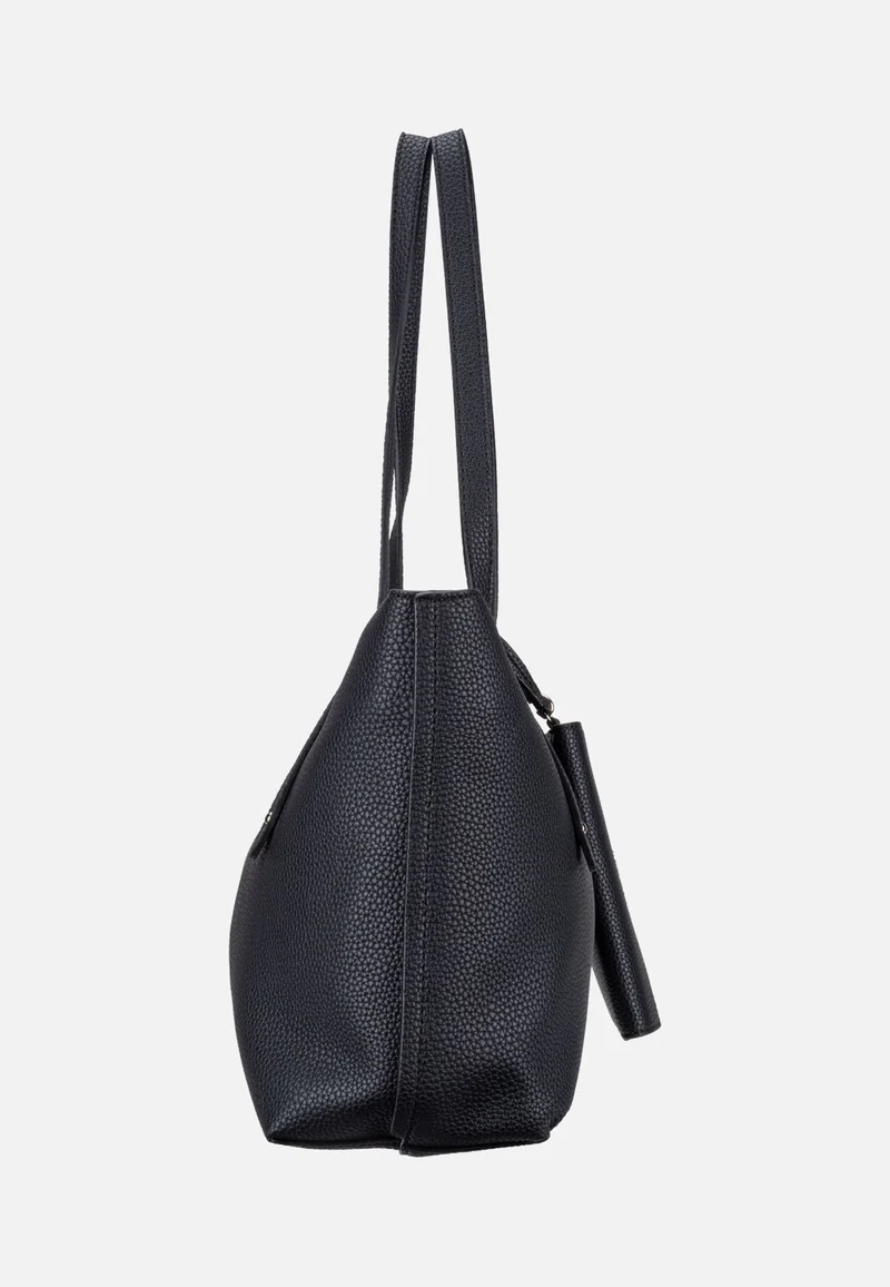 Brenton Top Zip 48240 Black - Shopper