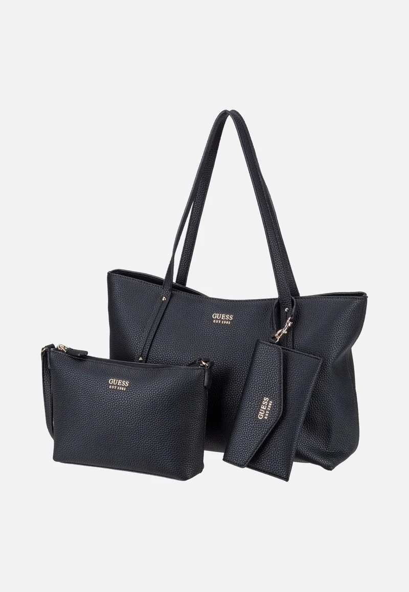 Brenton Top Zip 48240 Black - Shopper