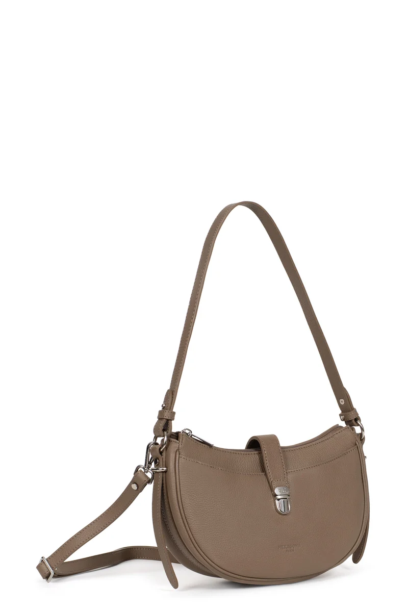 Sac porté épaule 1 anse - Cuir de vachette