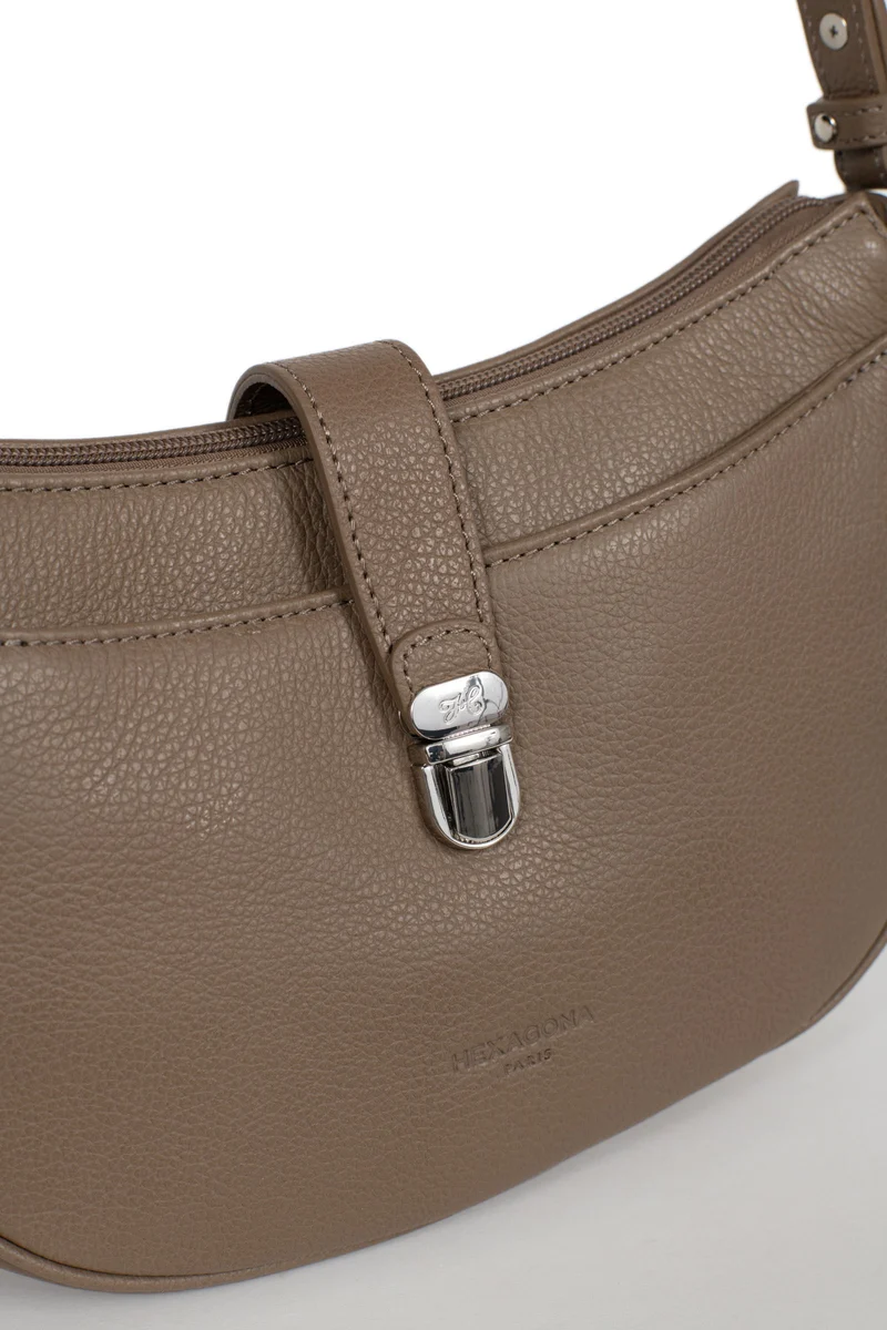 Sac porté épaule 1 anse - Cuir de vachette