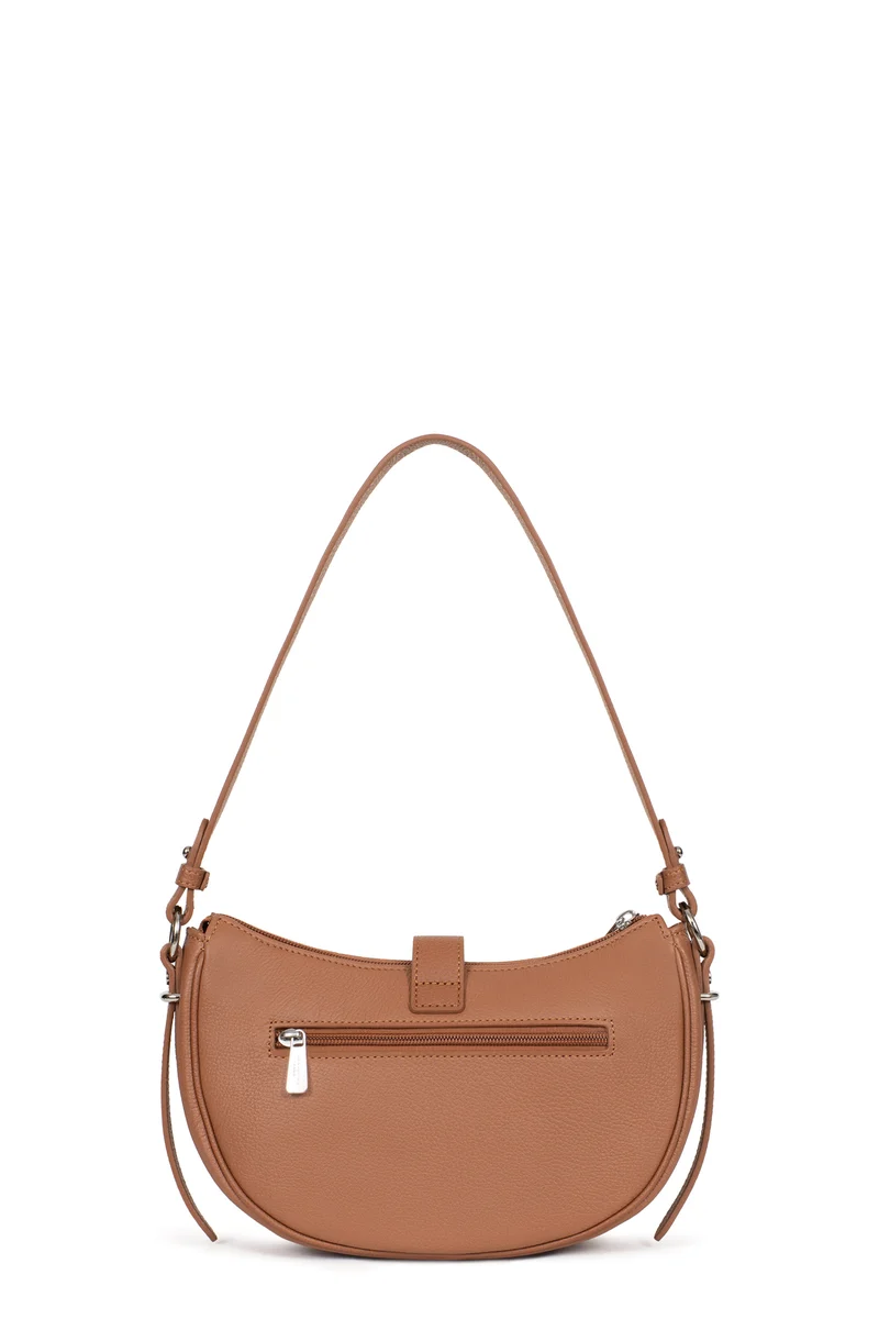 Sac porté épaule 1 anse - Cuir de vachette