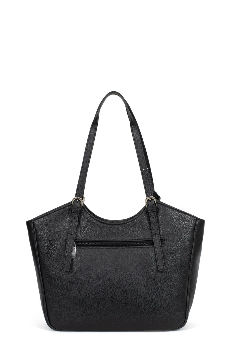 Sac porté épaule 2 anses - A4 - Cuir de vachette