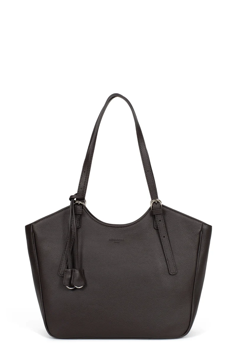 Sac porté épaule 2 anses - A4 - Cuir de vachette
