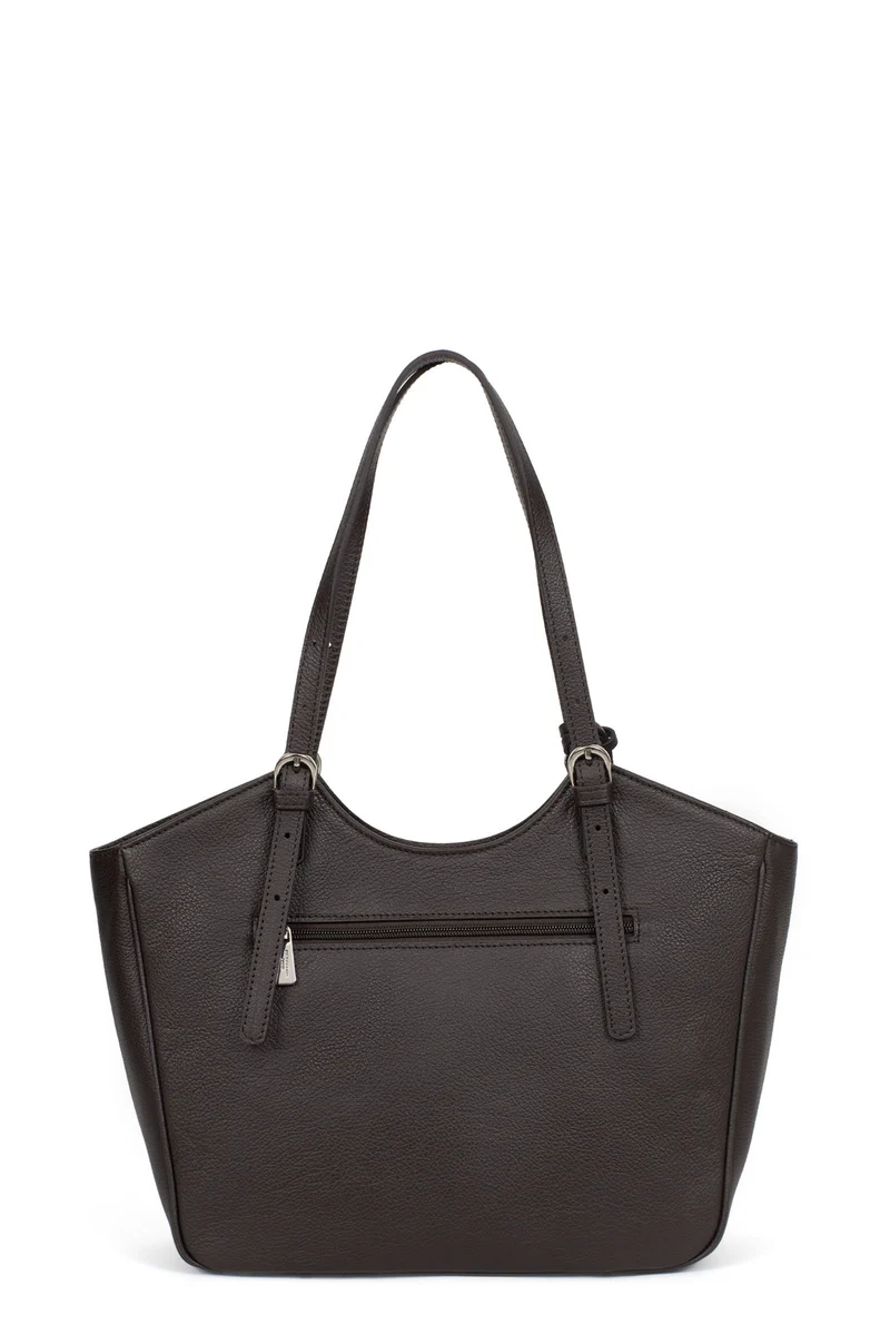 Sac porté épaule 2 anses - A4 - Cuir de vachette