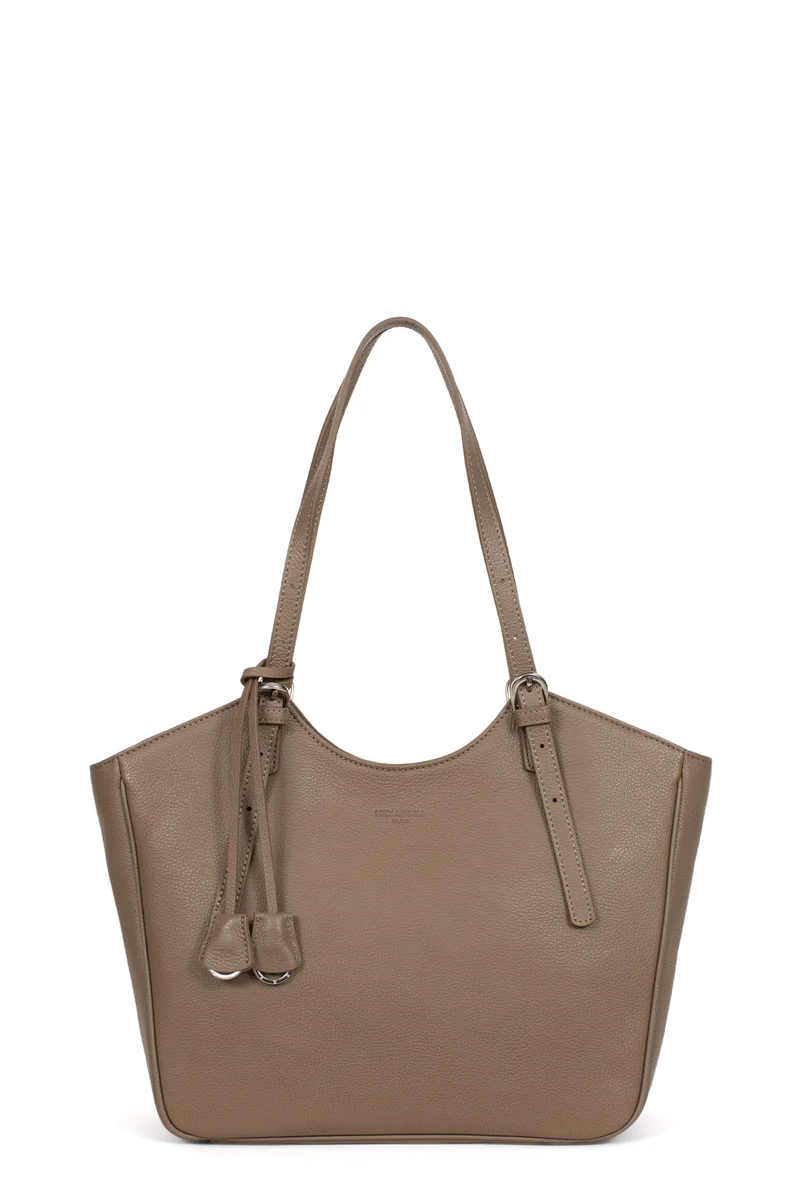 Sac porté épaule 2 anses - A4 - Cuir de vachette