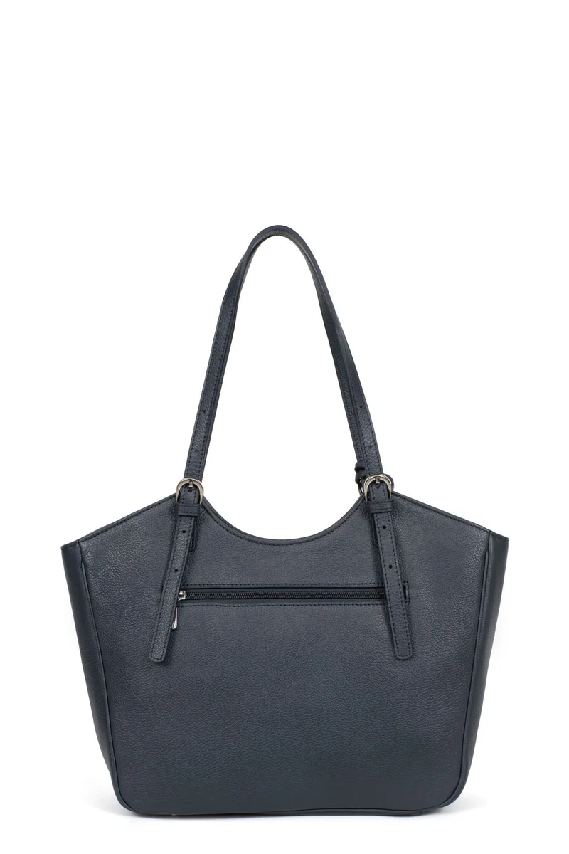 Sac porté épaule 2 anses - A4 - Cuir de vachette