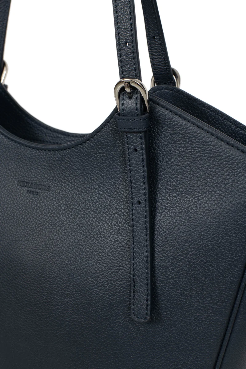 Sac porté épaule 2 anses - A4 - Cuir de vachette