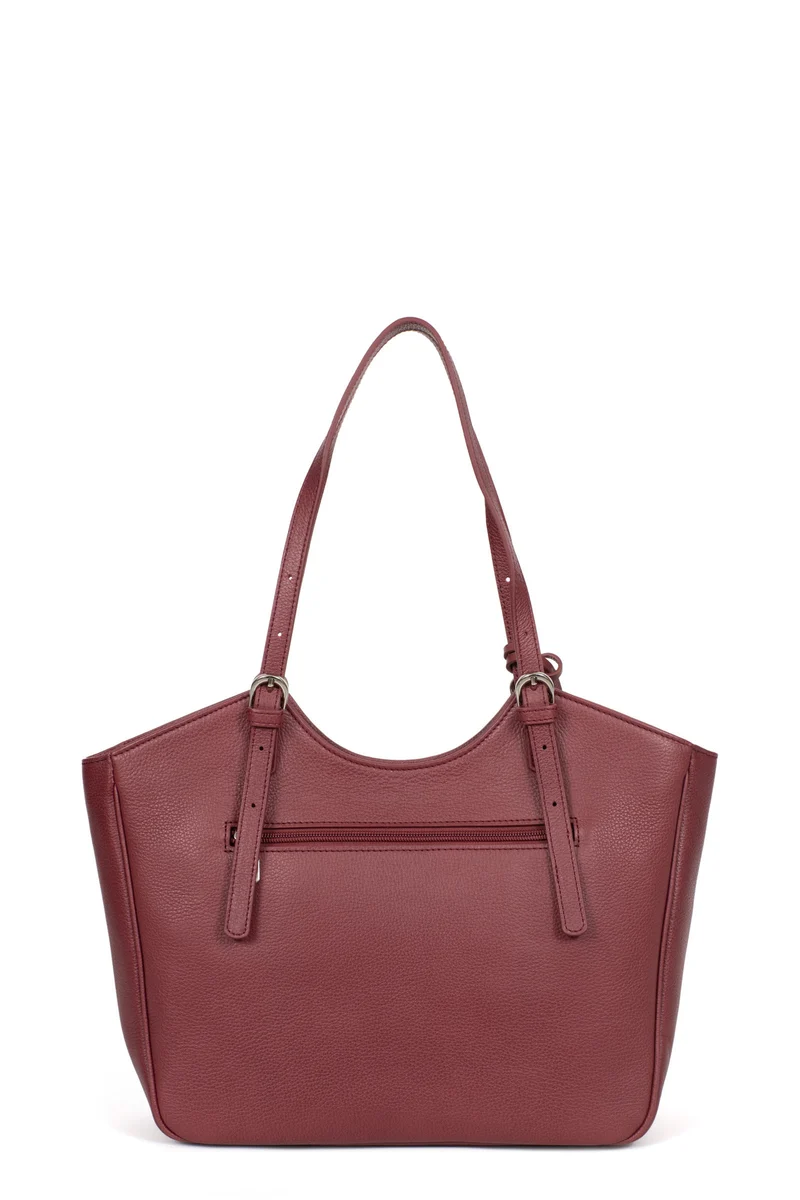 Sac porté épaule 2 anses - A4 - Cuir de vachette