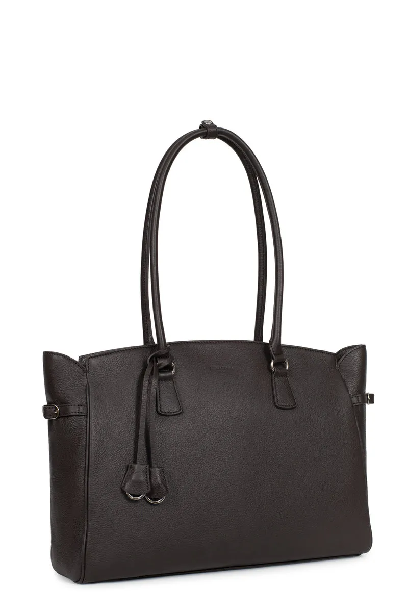 Sac cabas porté épaule - A4 - Cuir de vachette