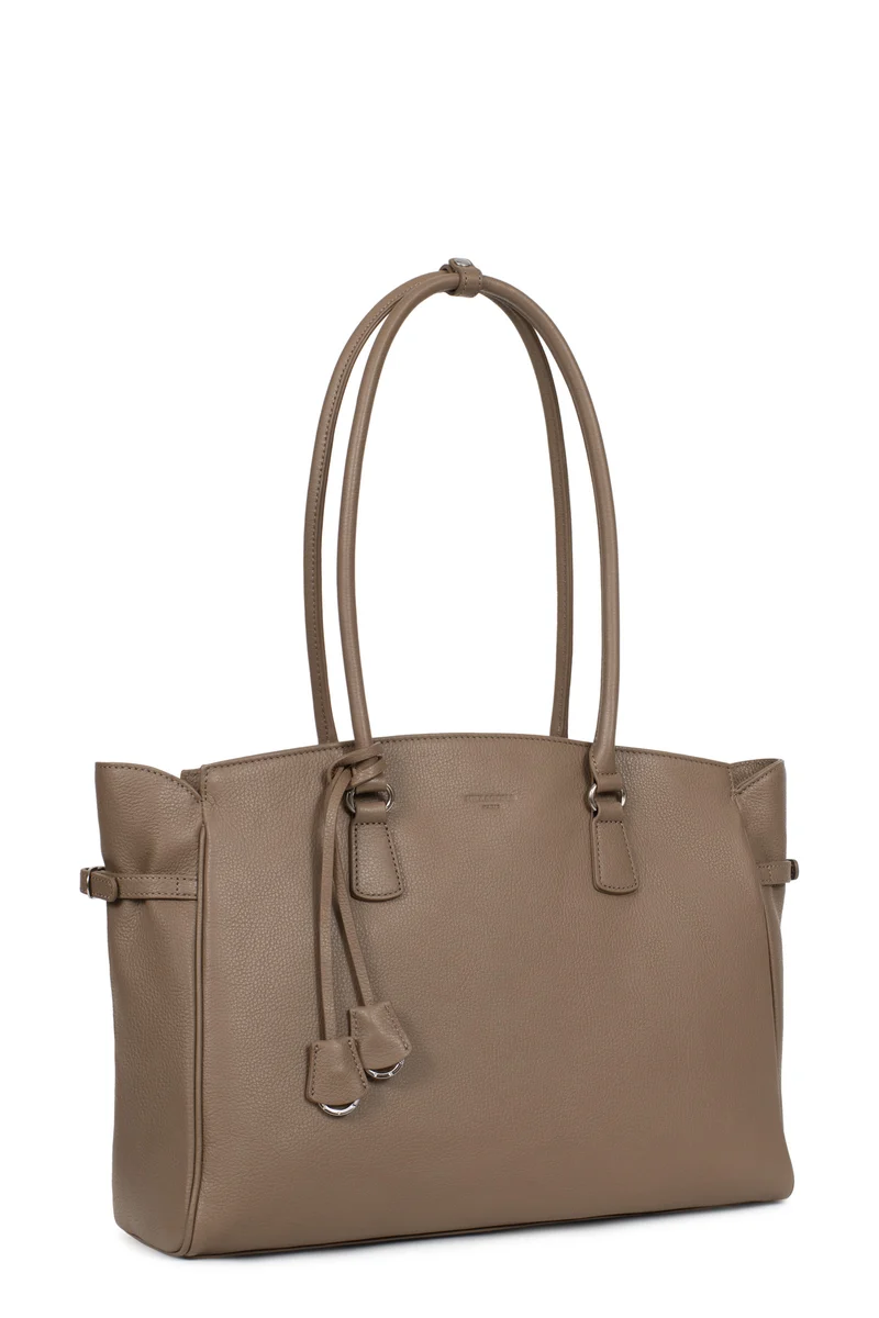Sac cabas porté épaule - A4 - Cuir de vachette