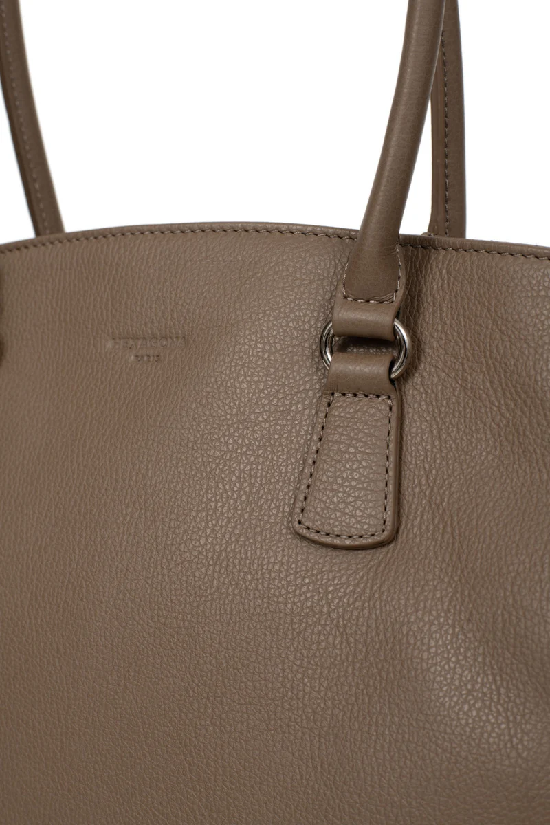 Sac cabas porté épaule - A4 - Cuir de vachette
