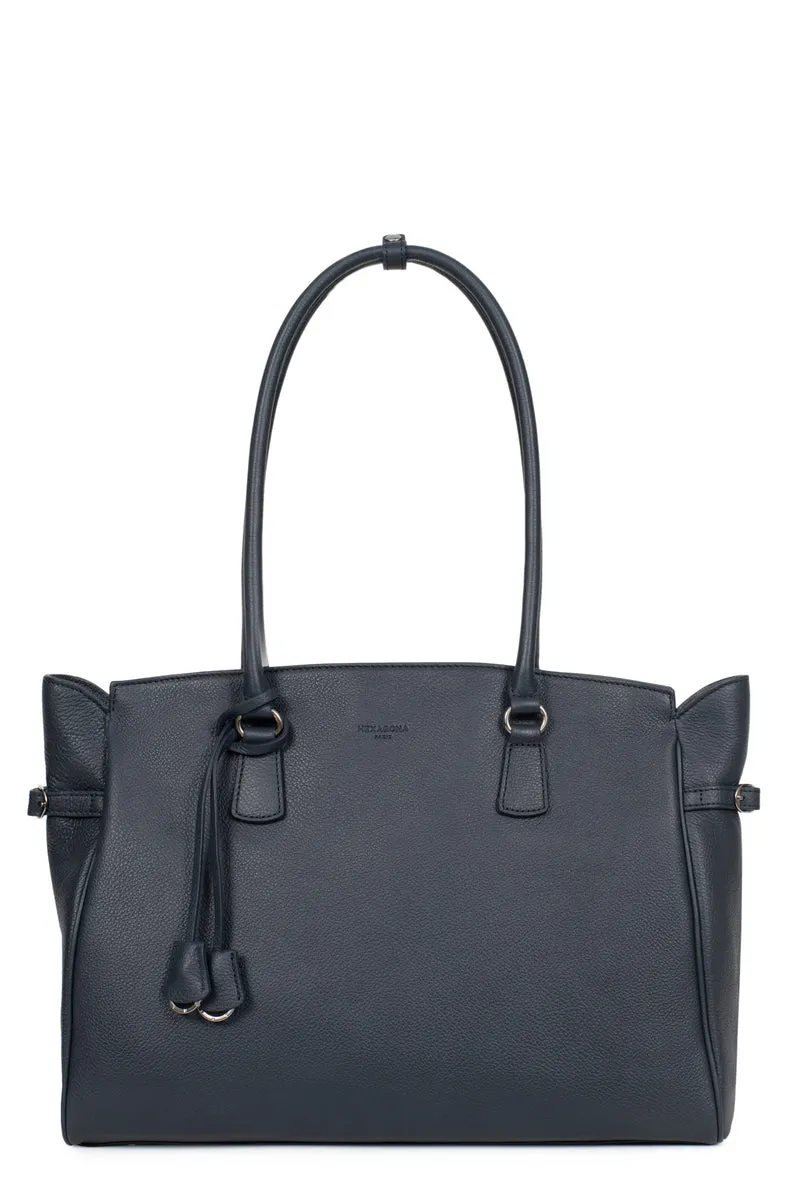 Sac cabas porté épaule - A4 - Cuir de vachette