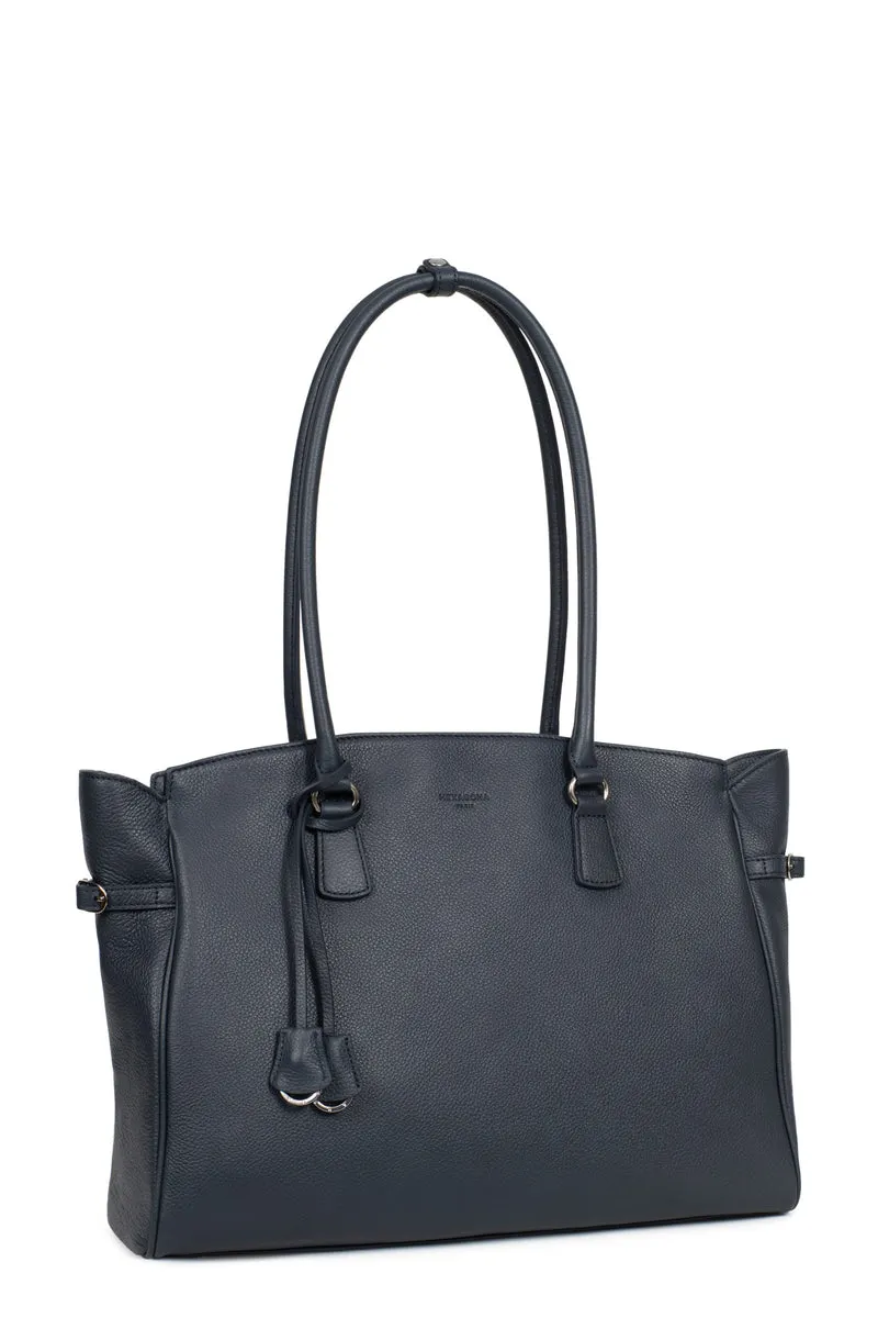 Sac cabas porté épaule - A4 - Cuir de vachette