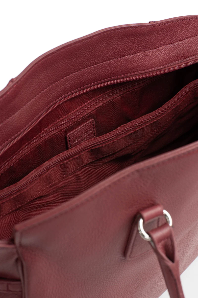 Sac cabas porté épaule - A4 - Cuir de vachette