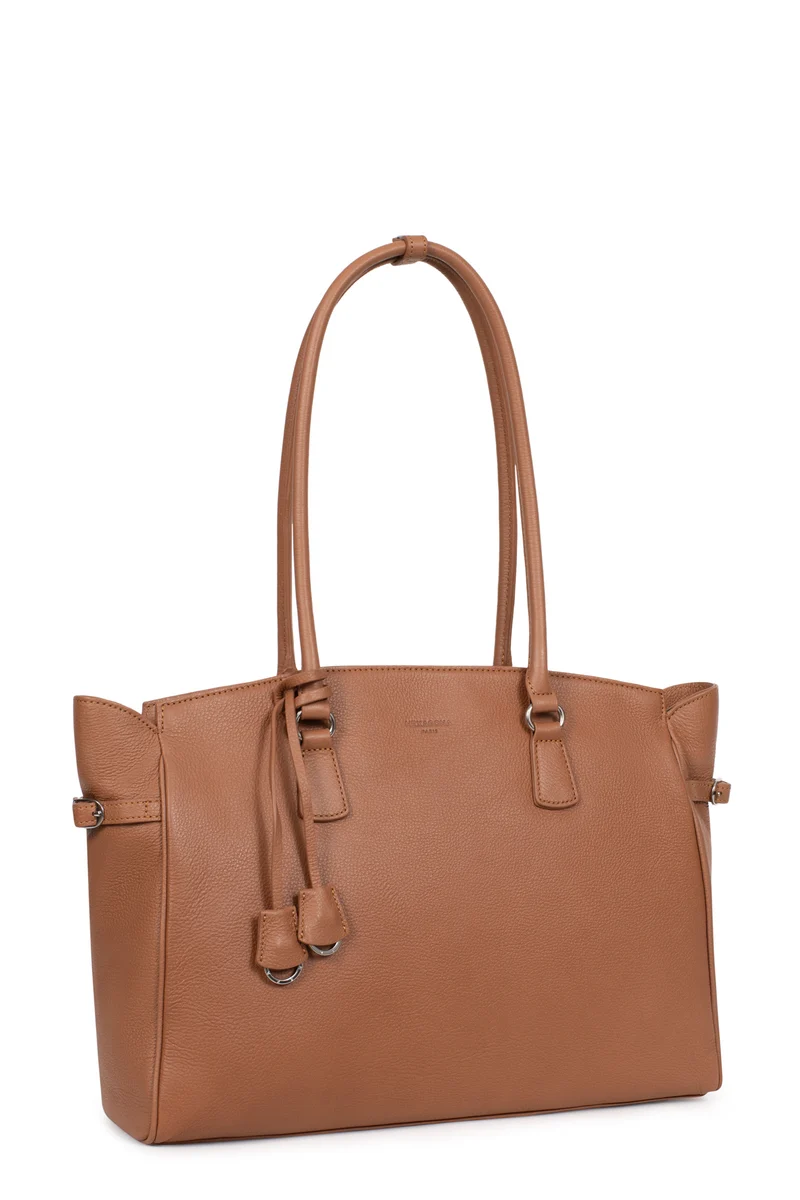 Sac cabas porté épaule - A4 - Cuir de vachette