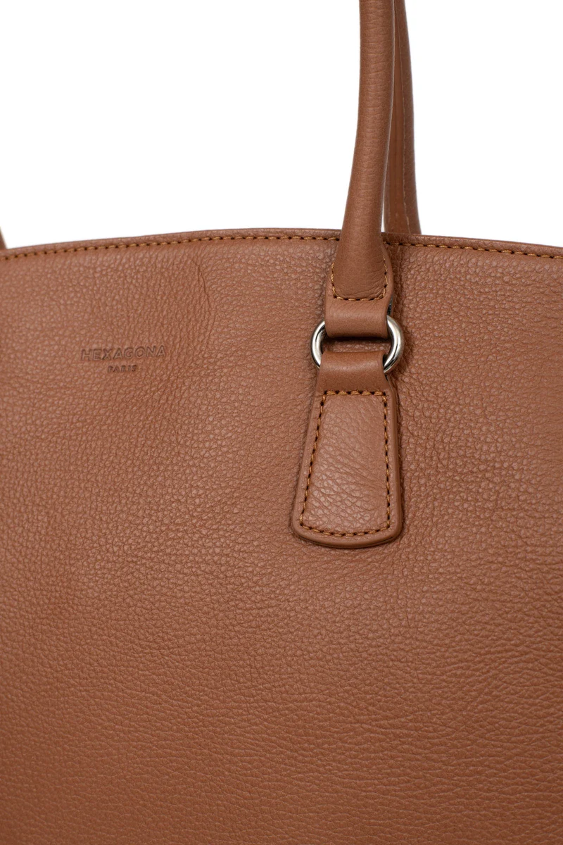 Sac cabas porté épaule - A4 - Cuir de vachette