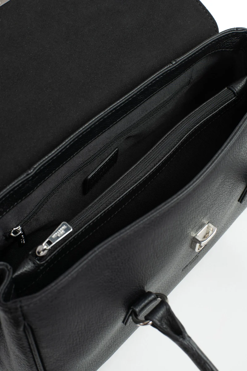 Sac porté épaule 2 anses - Cuir de vachette