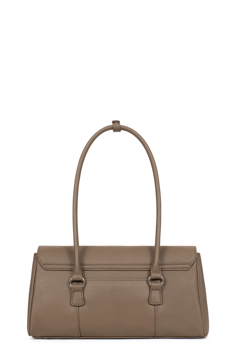 Sac porté épaule 2 anses - Cuir de vachette