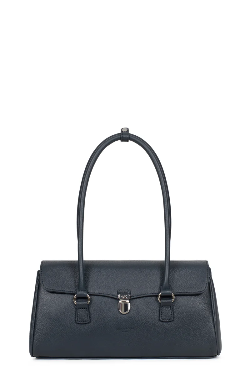 Sac porté épaule 2 anses - Cuir de vachette