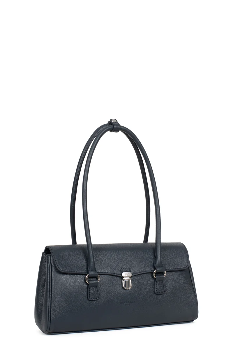 Sac porté épaule 2 anses - Cuir de vachette