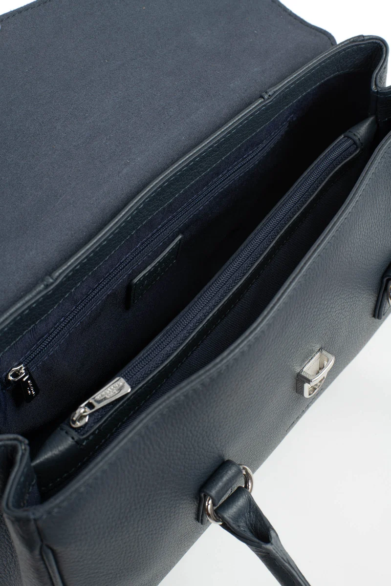 Sac porté épaule 2 anses - Cuir de vachette