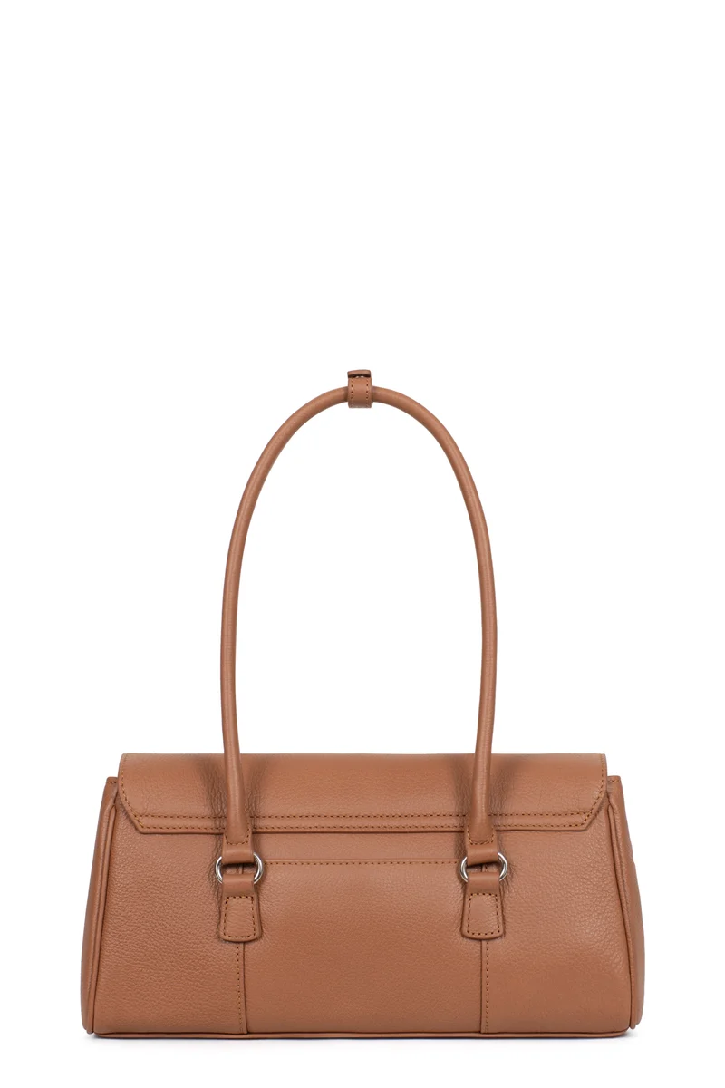 Sac porté épaule 2 anses - Cuir de vachette