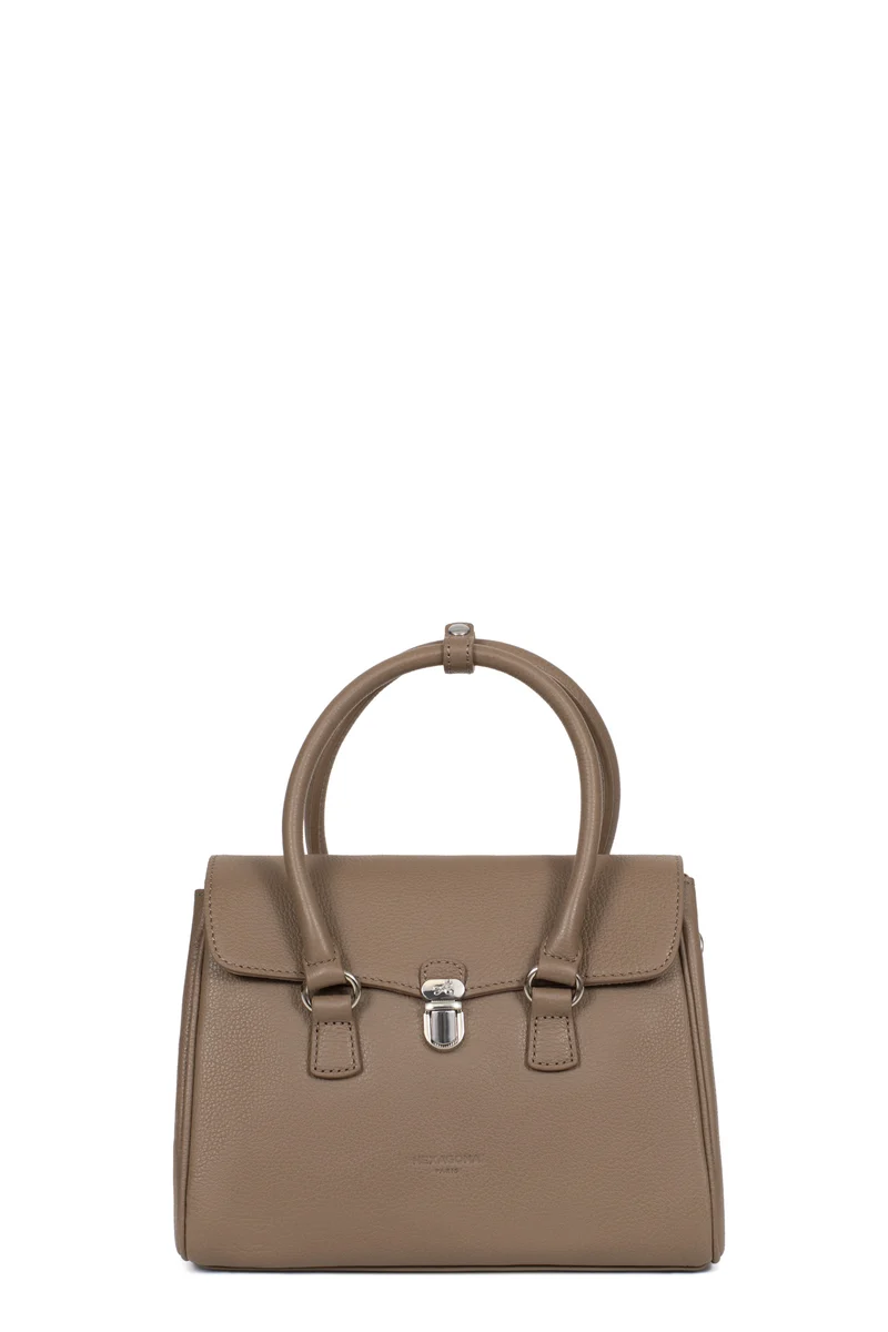 Sac porté main 2 poignées - Cuir de vachette
