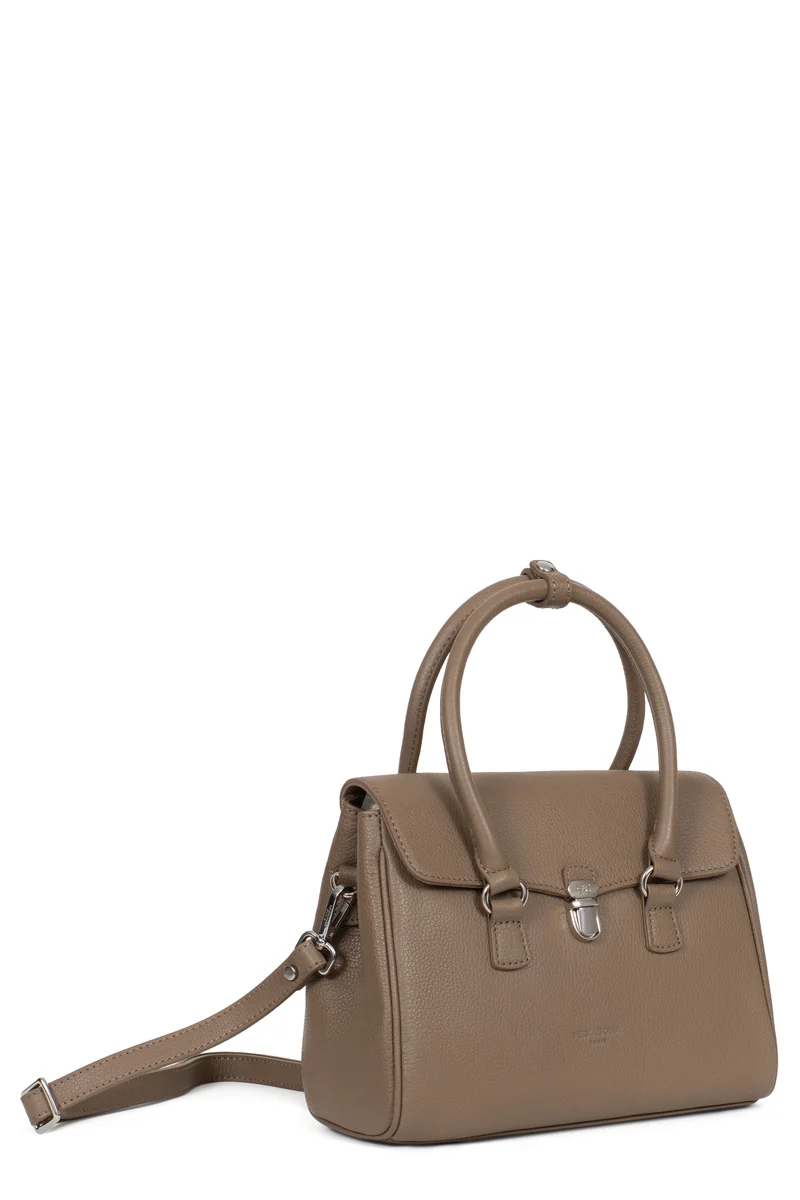 Sac porté main 2 poignées - Cuir de vachette
