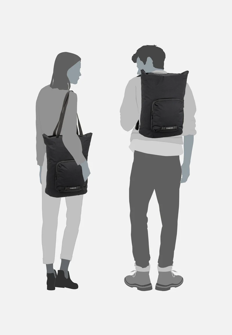 Flight 1076 Convertible BP Jet Black - Rucksack