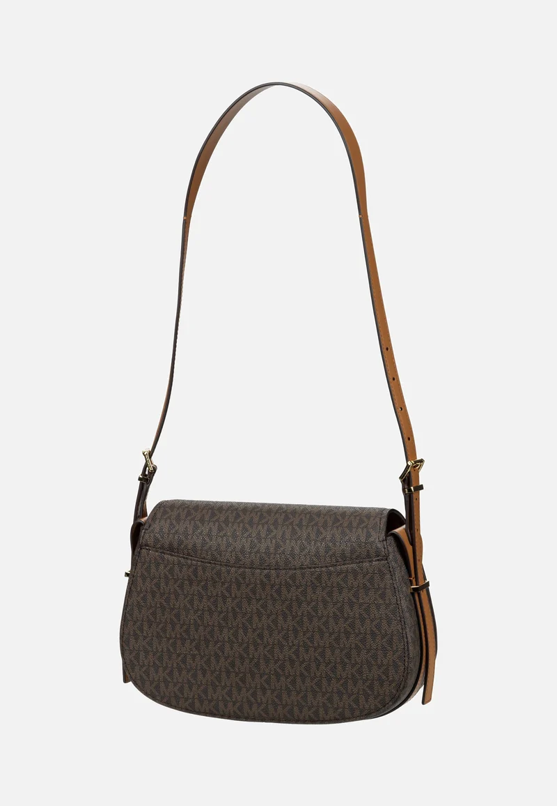 Lydia MD Flap MK SIG Brown/Acorn - Saddle Bag