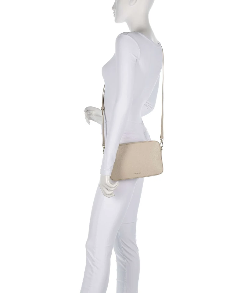 Coccinelle Tebe Schultertasche sandshell