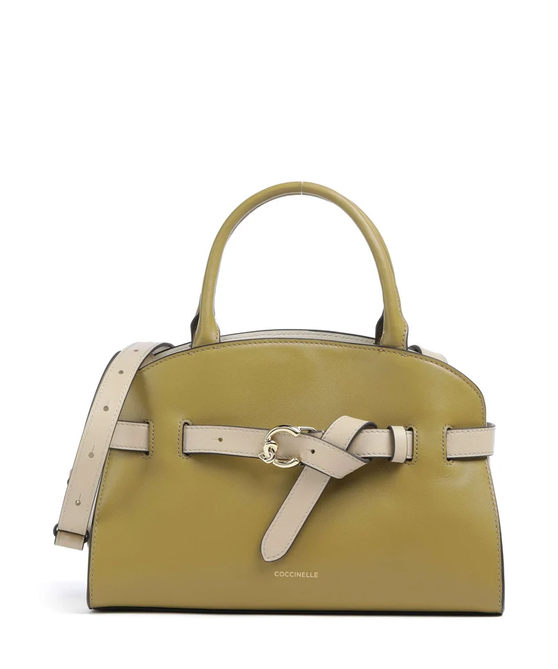 Coccinelle Sabine New Tricolor Handtasche seagrass/pearl/sandshell