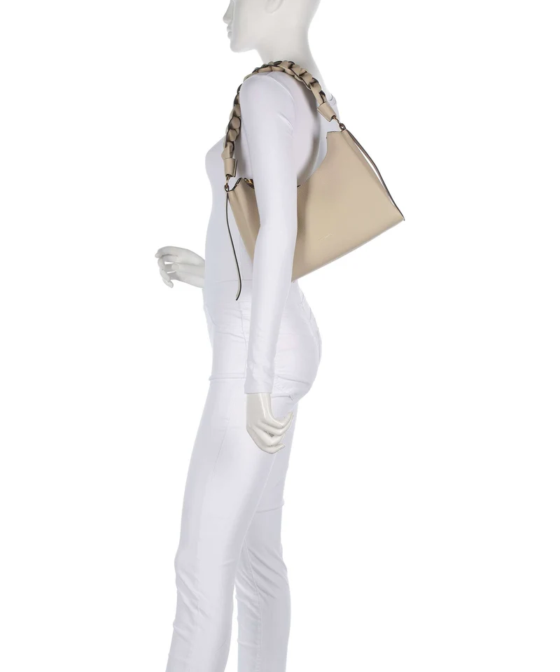 Coccinelle Boheme Grana Double Schultertasche sandshell/seagrass