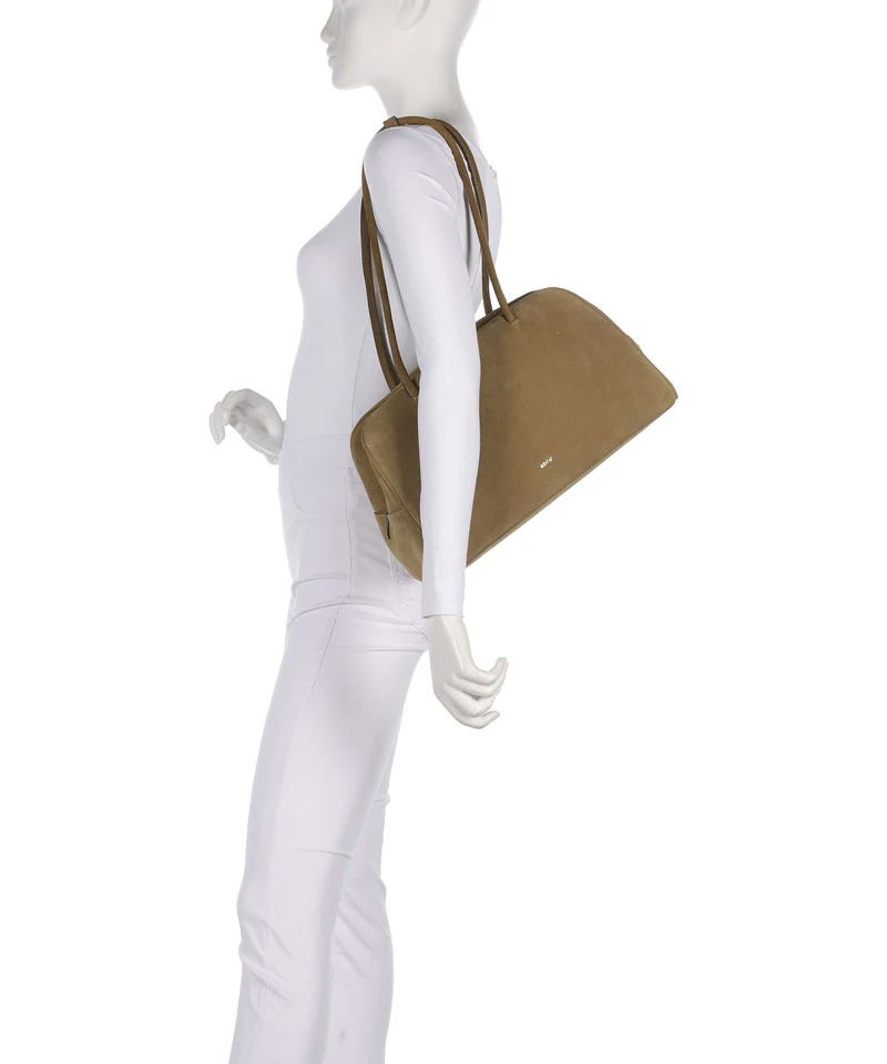 Abro Suede Amara Schultertasche mud