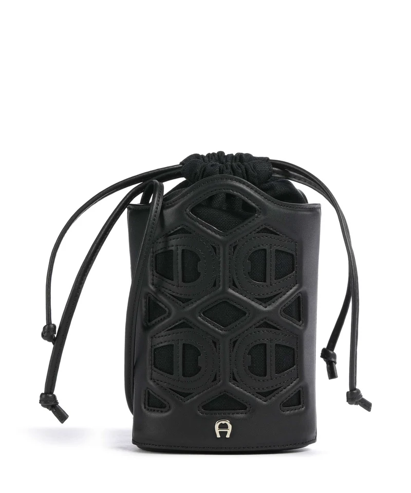 Aigner Azzurra S Bucket Handtasche black