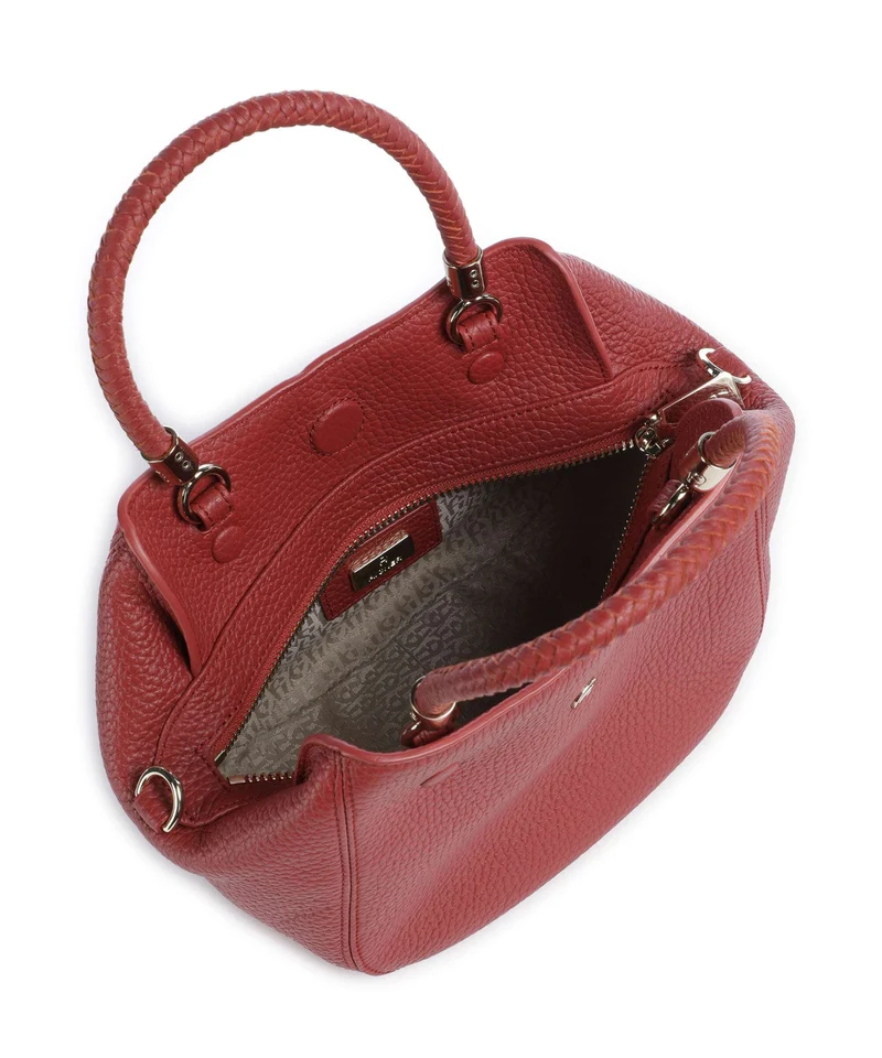 Aigner Carré Soft S Handtasche burnt red