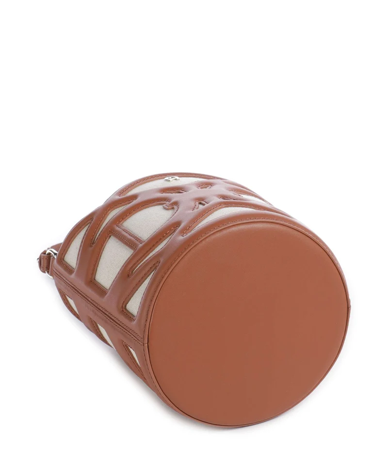 Aigner Azzurra S Bucket Handtasche cognac brown