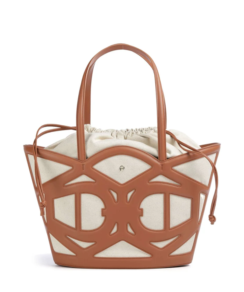 Aigner Azzurra M Shopper cognac brown