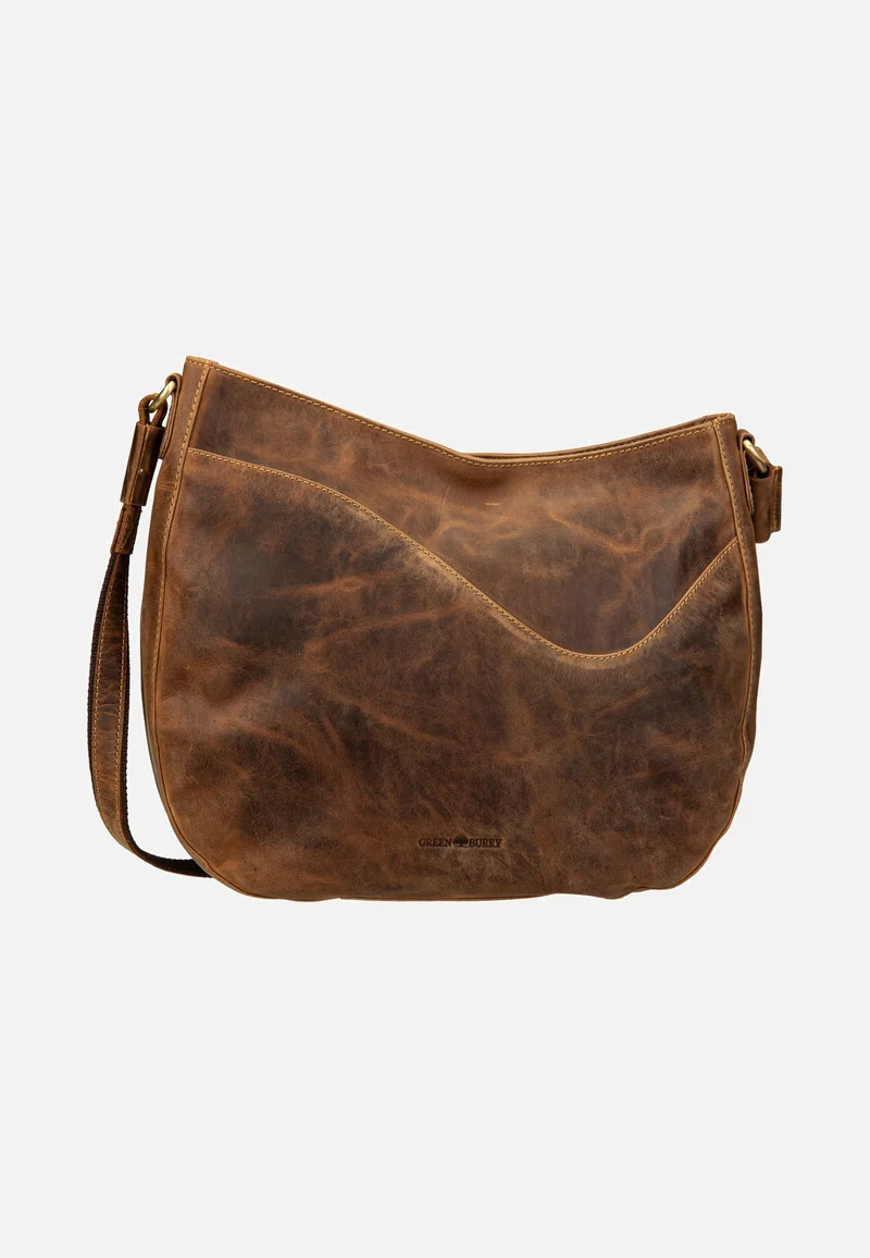 Vintage Wave Hobo Sattelbraun - Hobo Bag