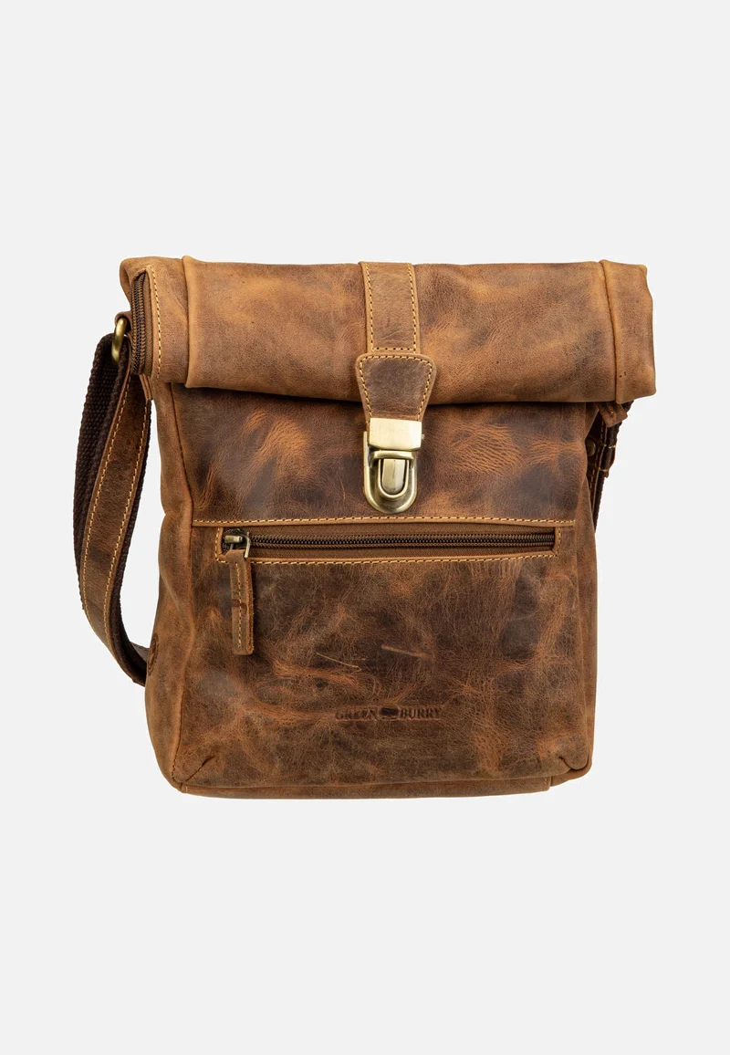 Vintage Foldflap Sattelbraun - Crossbody Bag