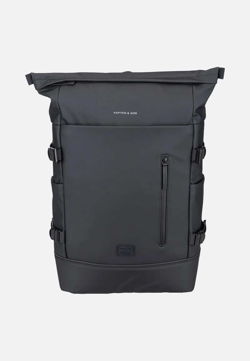 Helsinki Pro Bike Backpack All Black - Rolltop Rucksack