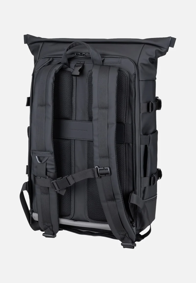 Helsinki Pro Bike Backpack All Black - Rolltop Rucksack
