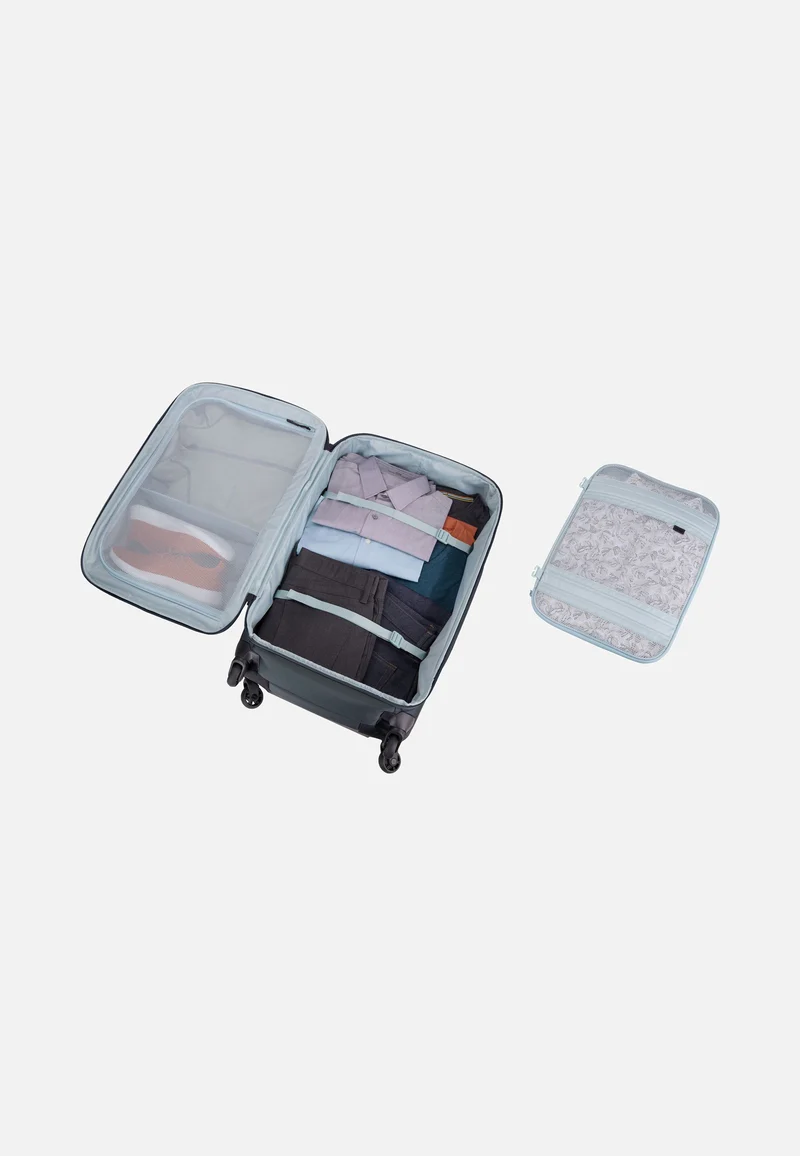 Subterra 2 Checked Spinner Dark Slate - Koffer