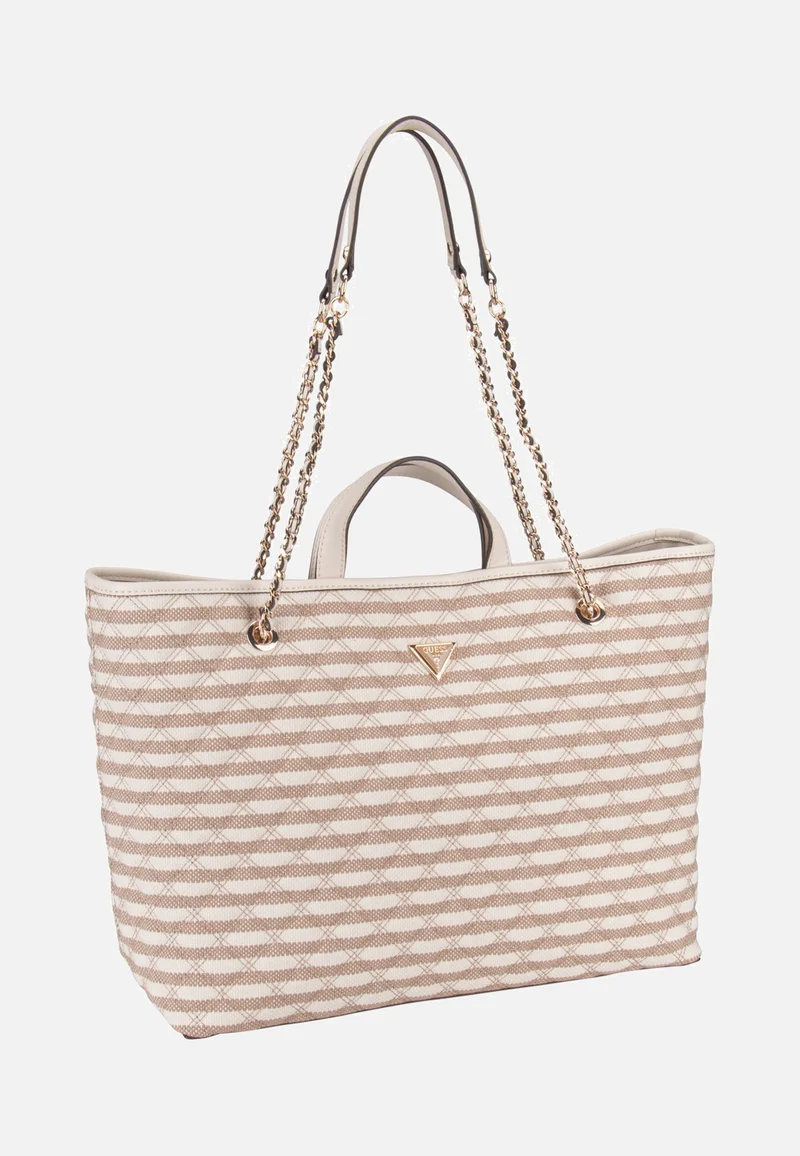 Giully II Large 2 In 1 Tote Taupe Multi - Shopper