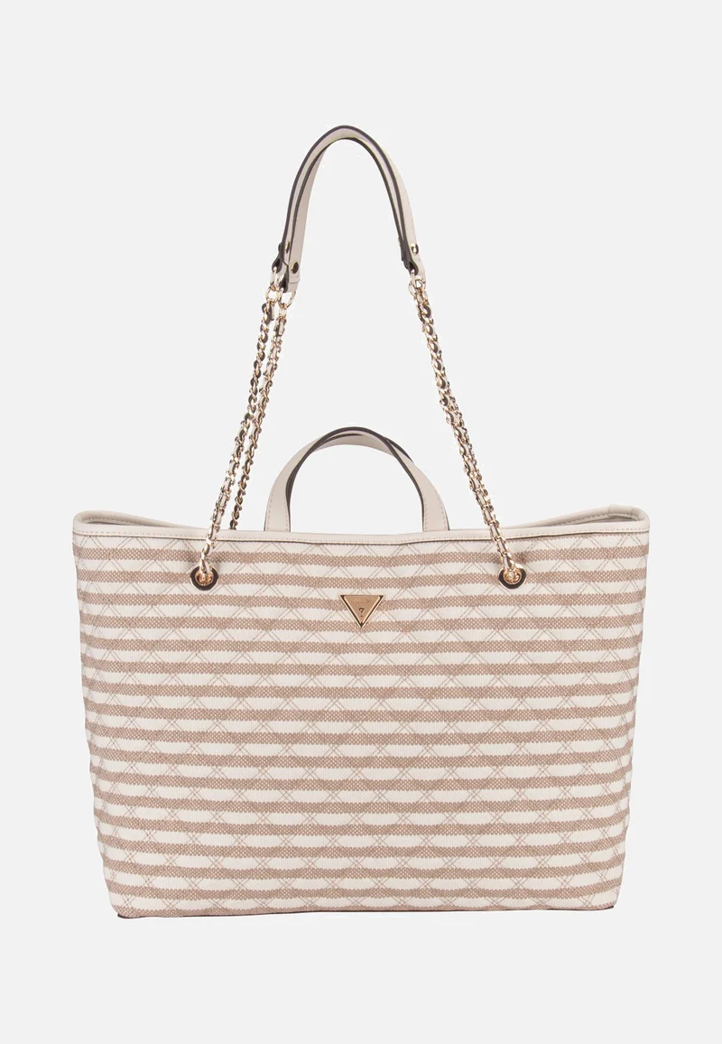 Giully II Large 2 In 1 Tote Taupe Multi - Shopper