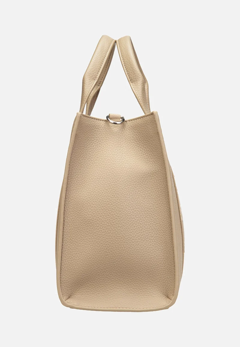 K/RSG MD Square Tote Peb Emb Nougat - Tote Bag