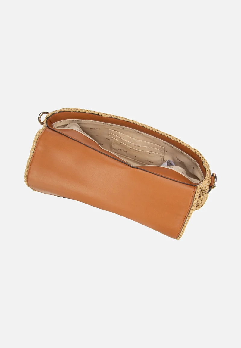 Ofelia Flap Shoulder 23190 Natural/Cognac - Umhängetasche